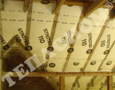 Фото утепление крыши  между стропилами заливным пенопластом экоизол - ТЕПЛОНОМ™