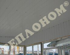 Фото утеплення торгового павільйону (кіоску) заливним пінопластом екоізол - ТЕПЛОНОМ™