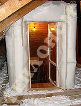 Фото звукоизоляции промышленных и жилых зданий заливным пенопластом экоизол - ТЕПЛОНОМ™