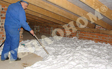 Утепление чердака