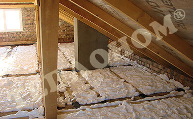 Утепление чердака