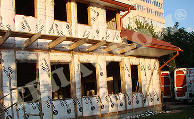 Утепление каркасных домов