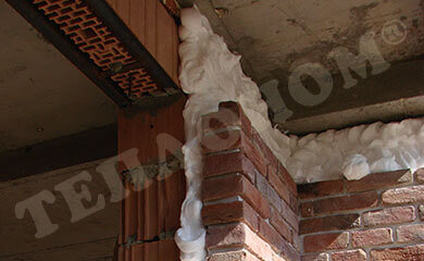 Утепление стен (колодязная кладка)